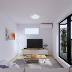 LDK約15.4帖※実際の完成建物とは色等が異なる場合がございます。※家具等は販売価格に含まれません。居間