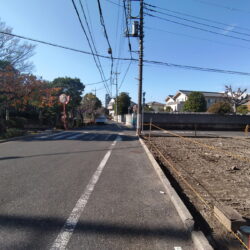 現地土地（2025年12月8日撮影）