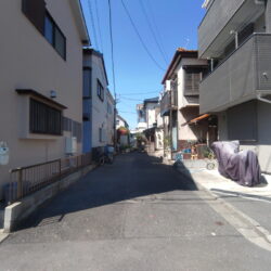 現地含む前面道路（2026年4月8日撮影）