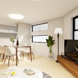 LDイメージ（※実際の完成建物とは色等が異なる場合がございます。※家具等は販売価格に含まれません。）居間