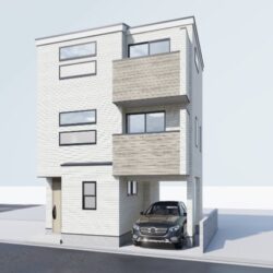 外観イメージ（※実際の完成建物とは色等が異なる場合がございます。※家具等は販売価格に含まれません。）外観
